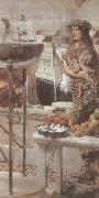 Alma-Tadema, Sir Lawrence Preparations in the Coliseum (mk23) oil painting on canvas